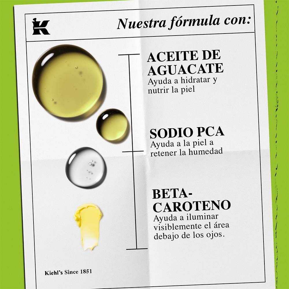 CREAMY EYE TREATMENT WITH AVOCADO (CREMA PARA CONTORNO DE OJOS)